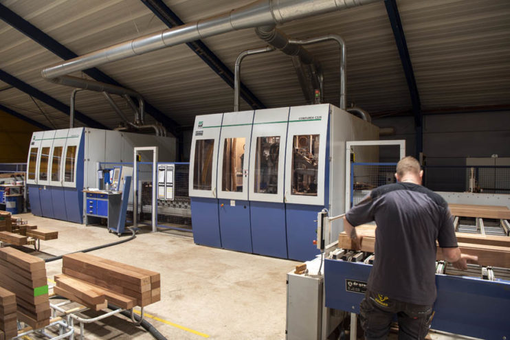 CNC gestuurde productie