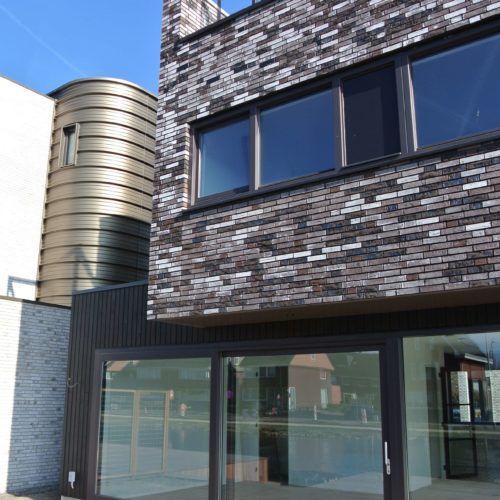 Watervilla's (achterzijde) voorzien van hefschuifpuien van Ebbers Kozijnen.