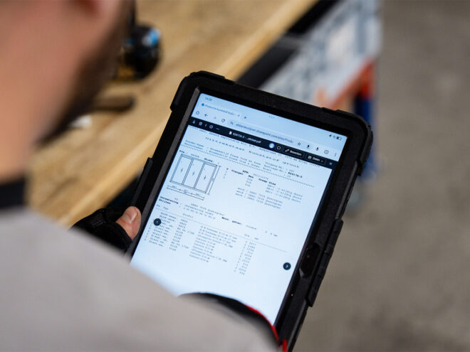 Digitale productietekeningen kunststof kozijnen
