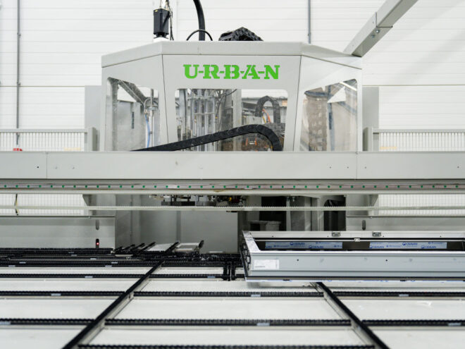Bewerkingscentrum kunststof kozijnen